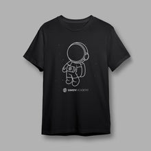 Playera Astronauta Negro Espacial UMOV Hombre